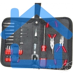 Монтажный инcтрумент Gembird TK-HOBBY(C) Набор инструментов (31 предмет)