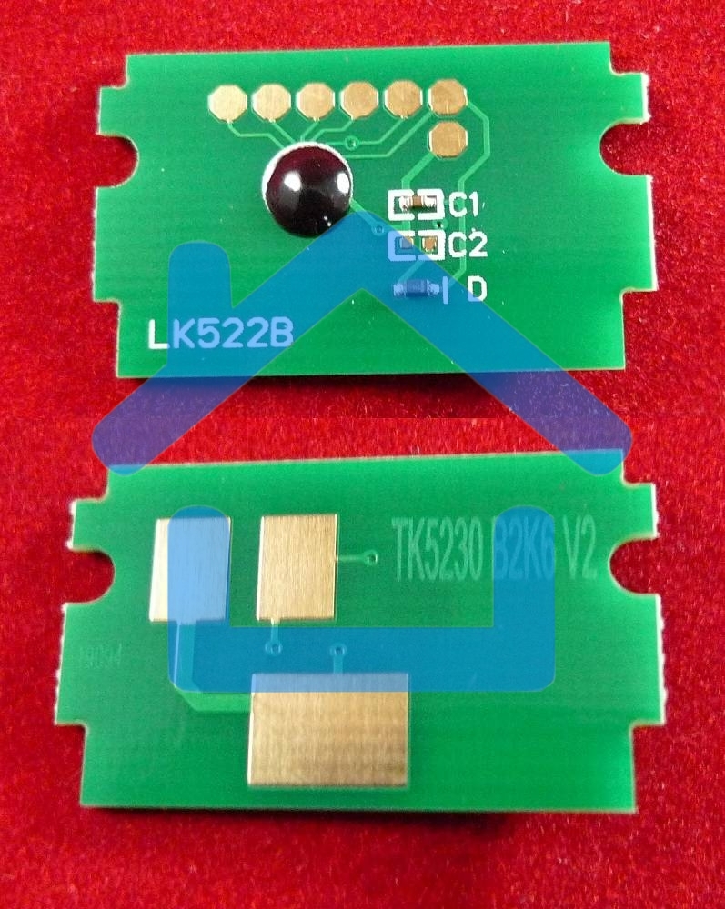 Чип для Kyocera Ecosys P5021cdn/M5521cdn (TK5230K) черный 2.6K (ELP, Китай)