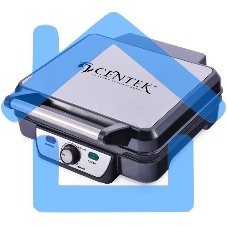 Гриль контактный Centek CT-1463 1800 Вт, 2 жаровни 280х230 мм, антипригар, нагрев 240 гр, нерж отдел