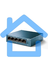 Коммутатор TP-Link 5 ports Giga Unmanagement switch, 5 10/100/1000Mbps RJ-45 ports