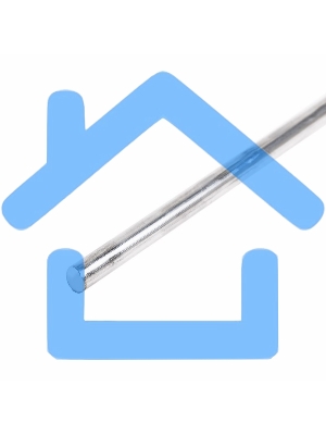 Припой пруток ПОС-40 (O8 мм, L=400 мм, 220±10 г) 09-3541 Rexant