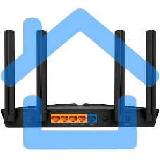 Двухдиапазонный Wi-Fi 6 роутер TP-Link Archer AX23 AX1800