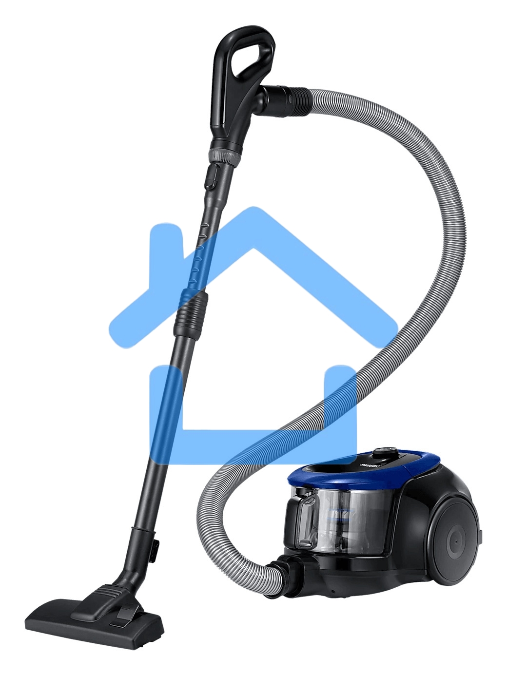 Пылесос Samsung VC18M21A0SB синий, 380/1800 Вт, уборка сухая, пылесборник контейнер 1.5 л