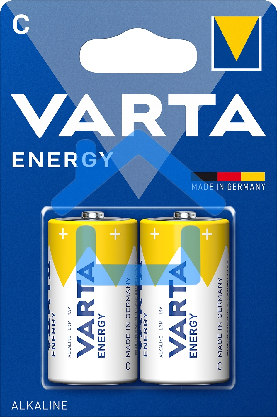 Батарейки VARTA ENERGY C бл. 2