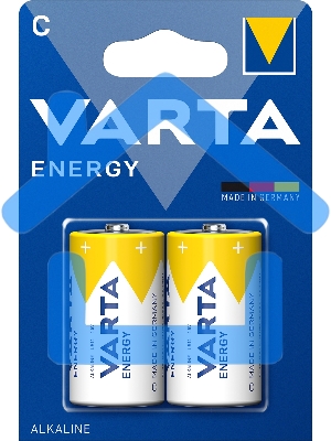 Батарейки VARTA ENERGY C бл. 2