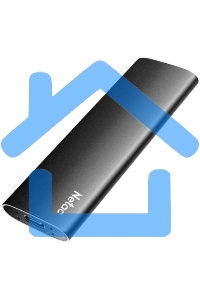 Внешний SSD Netac Z SLIM, 1TB, USB 3.2 Gen 2 Type-C, R/W 550/480, черный