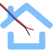 Лента светодиодная 24В, COB 8Вт/м, 320 LED/м, 6500K, 8мм, 5м, IP20 Rexant