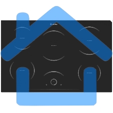 Индукционная варочная панель Gefest PVI 4322 15712000