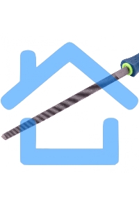 Напильник Сибртех 200 мм, трехгранный, двухкомпонентная рукоятка, №2