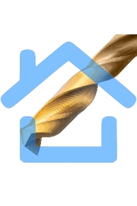 Набор сверл по металлу Denzel 1,5-6,5мм, Р6М5К8-TiN, Golden Tip, 13 шт 723006