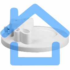 Подставка настольная для ламп-луп Rexant, круглая, VISAGISTE, белая