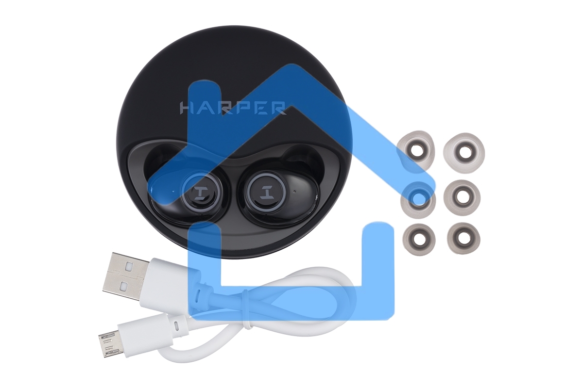 Наушники Harper HB-522 черный