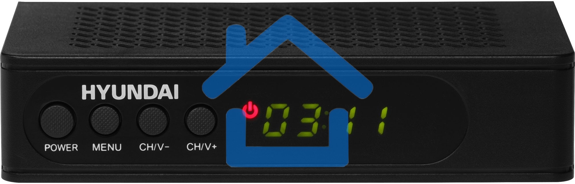 Цифровой TV ресивер HYUNDAI H-DVB240 черный