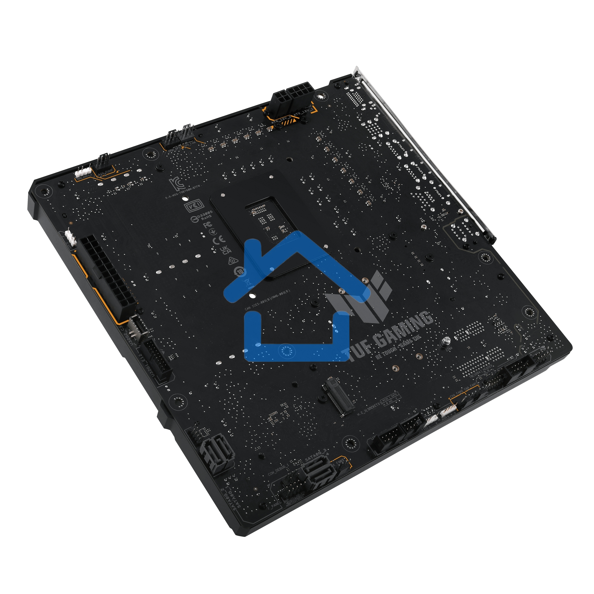 Материнская плата ASUS TUF GAMING B760M-BTF WIFI, LGA 1700, Intel B760, 4xDDR5, 4xSATA, 3xM.2, 1xPCIe 5.0 x16, 1xPCIe 4.0 x4, 1xPCIe x1, 1xDP, 1xHDMI, 1x 2.5Gb LAN, 1xUSB-A 3.2 Gen 2, 2xUSB-A 3.2 Gen 1, 4xUSB 2.0, 1xUSB-C 3.2 Gen 1, 1xUSB-C 3.2 Gen 2, 1xU
