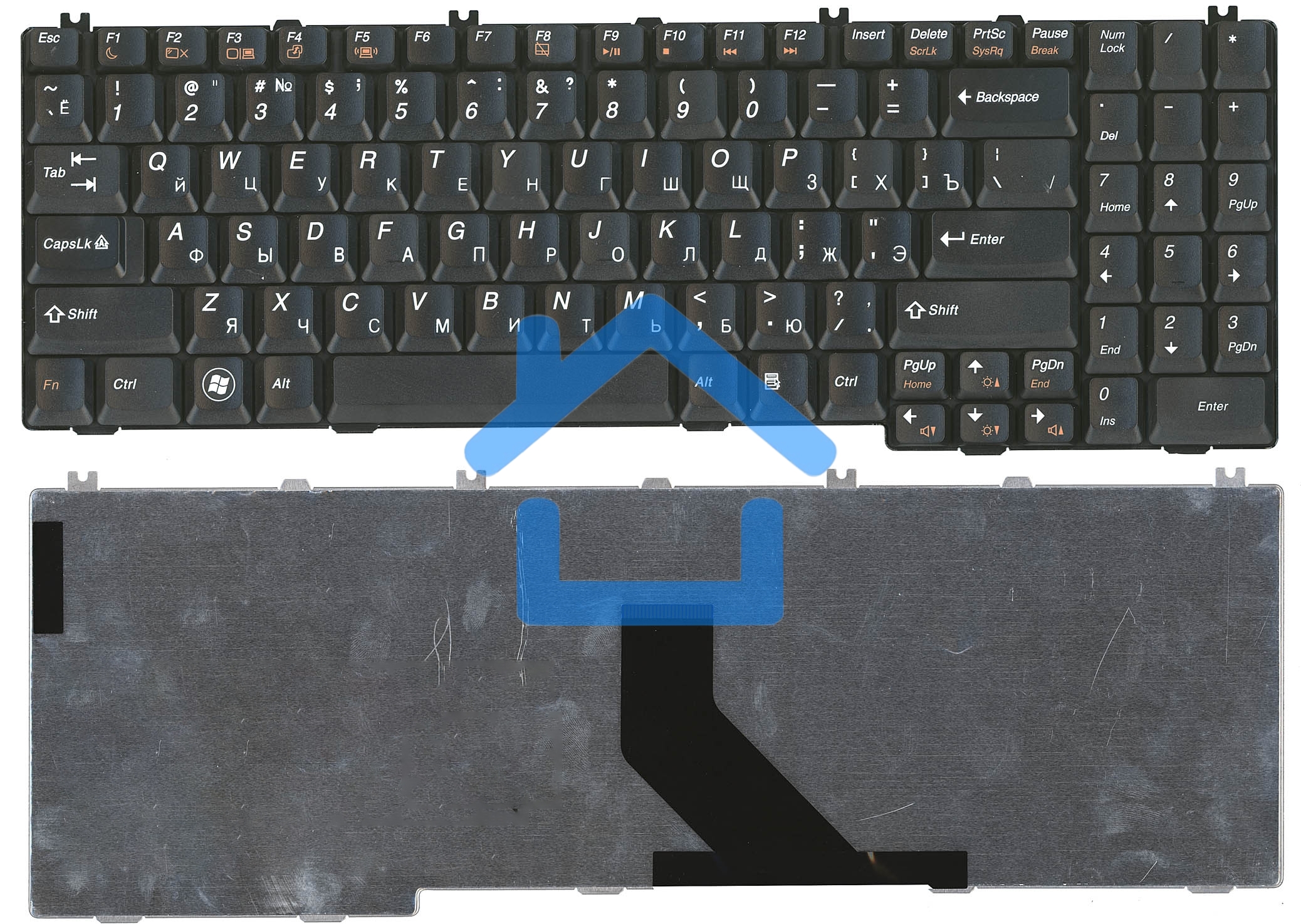 Клавиатура для ноутбука Lenovo G550 G555 B550 B560 V560 черная