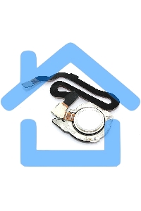 Кнопка HOME в сборе с механизмом и шлейфом для Huawei Honor 8, белый