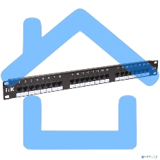 Патч-панель кат.5Е UTP, 24 порта (IDC Dual) 1U патч-панель кат.5Е UTP, 24 порта (IDC Dual)