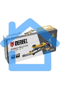 Домкрат гидравлический подкатной Denzel 3 т, 75-500 мм, быстрый подъем, низкий подхват, проф. 51250