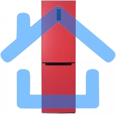 Холодильник Бирюса Б-H980NF красный двухкамерный 240/130л морозила снизу, No Frost