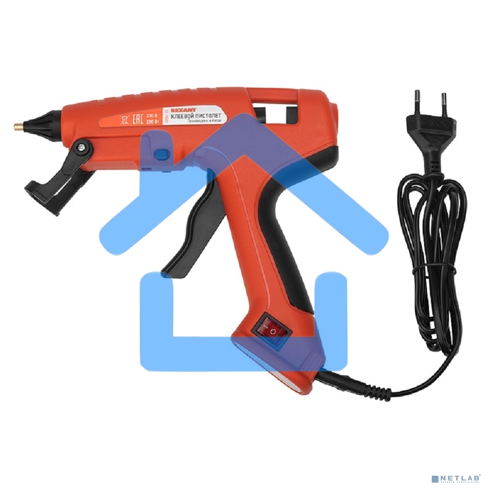 Пистолет клеевой Rexant, 200 Вт, Ø11 мм, 