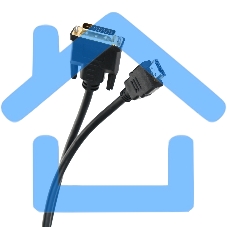 Кабель HDMI to DVI-D (19M -25M) 2м, TV-COM <LCG135E-2M>