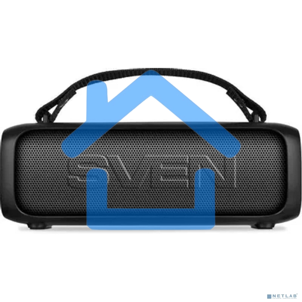 Портативная колонка Sven PS-235 черный 12W 2.0 BT 3600mAh (SV-022075)
