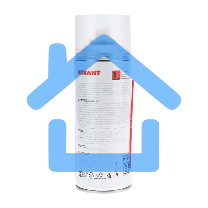 Очиститель обезжириватель DEGREASER, Rexant, 400 мл, аэрозоль
