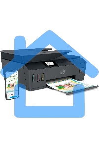 МФУ струйное HP Smart Tank 615 AiO (Y0F71A), A4, цветной, печ. до 22 стр/мин. (ч/б) до 16 стр/мин. (цвет), скан. до 5 стр/мин. (ч/б) 3 стр/мин. (цвет), 1200 x 1200 dpi (ч/б печать, скан.) 1200 x 4800 dpi (печать цвет), USB, Wi-Fi, BlueTooth, Air Print, Mo