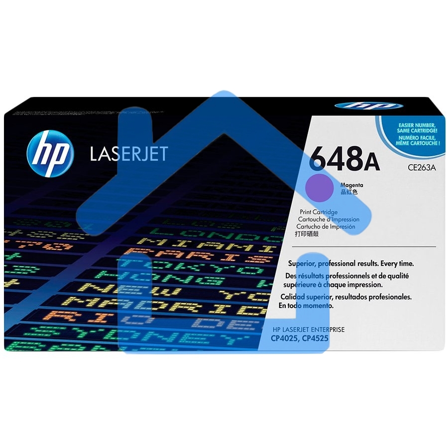 Картридж лазерный HP CE263A пурпурный CLJ CP4025/CP4525 (11000стр.)