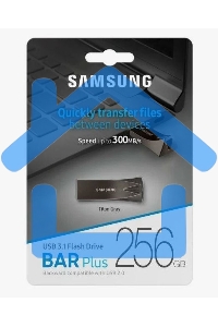 Флешка USB 256 Gb USB Drive USB 3.1 Samsung BAR Plus (up to 300Mb/s) (MUF-256BE4/APC)