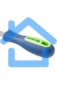 Напильник Сибртех 200 мм, трехгранный, двухкомпонентная рукоятка, №2