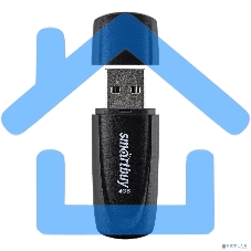 Флешка USB Smartbuy R/W Scout Black (SB004 Gb2SCK), 4 Gb, USB 2.0, R/W 10/7, черный