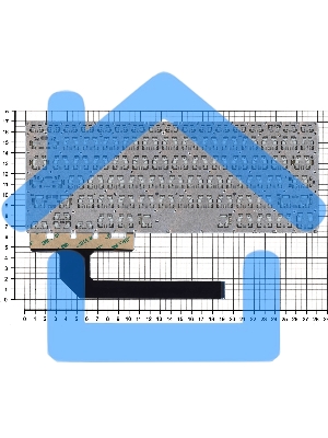 Клавиатура для ноутбука Asus ZenBook Flip S UX370UA черная с подсветкой