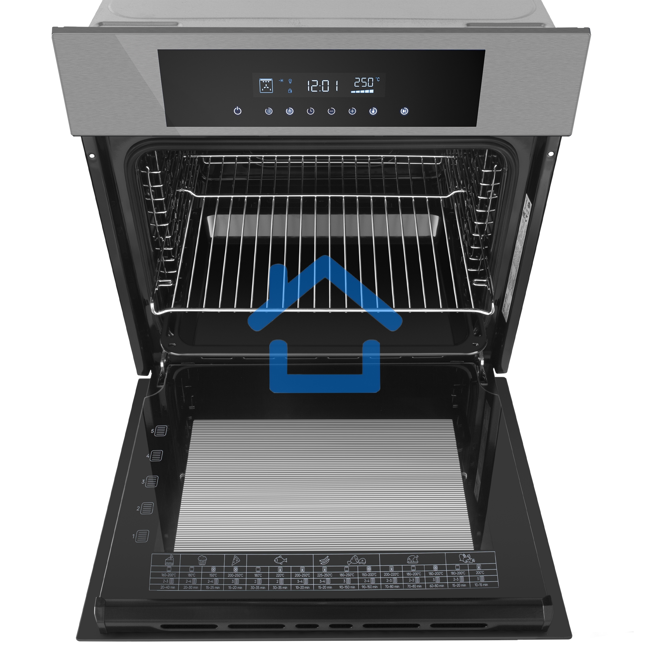 Шкаф духовой электрический Maunfeld AEOD60103S черный