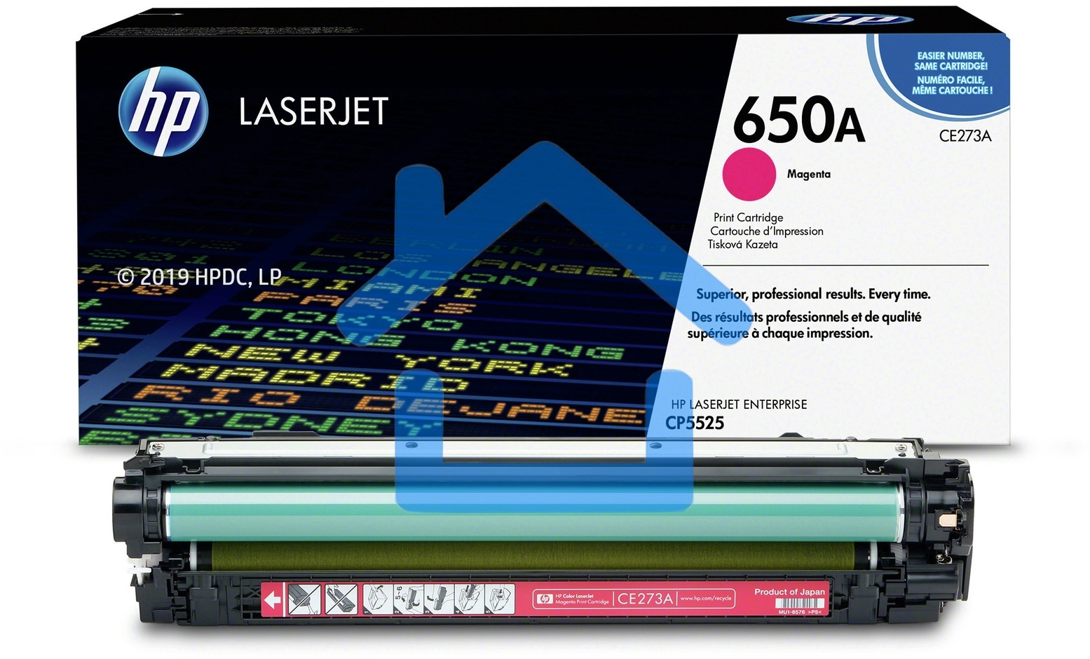 Картридж лазерный HP CE273A пурпурный для CLJ CP5520/5525 15000стр.