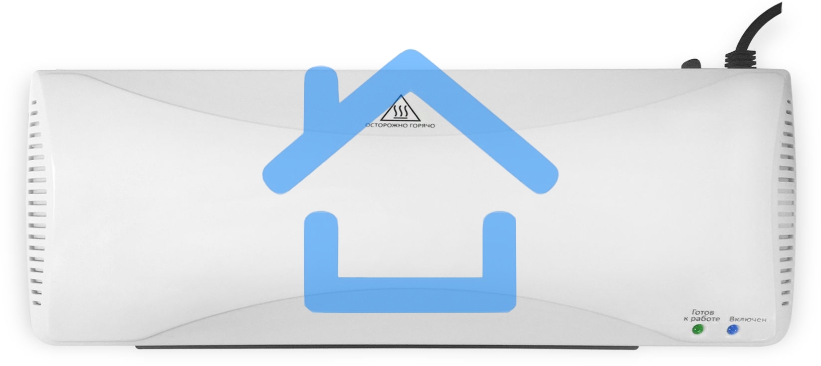 Ламинатор ГЕЛЕОС ЛМ А4+(БС) А4, 2х175 (пленка 75-175мкм), 300 мм/мин, 2 вала, пласт. корпус, мах толщина 0,6мм 