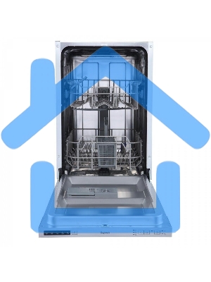 Встраиваемая посудомоечная машина Бирюса DWB-409/5, серебристый, 44.8 см, 9 компл., 49 дБ, класс A++