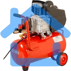 Компрессор поршневой Ресанта КП-24/260М масляный 260л/мин 24л 2000Вт красный/черный