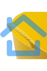 Ведро гибкое сверхпрочное 40 л, желтое СИБРТЕХ 67507