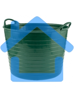 Ведро гибкое сверхпрочное, 28 л, зеленое, Россия Сибртех