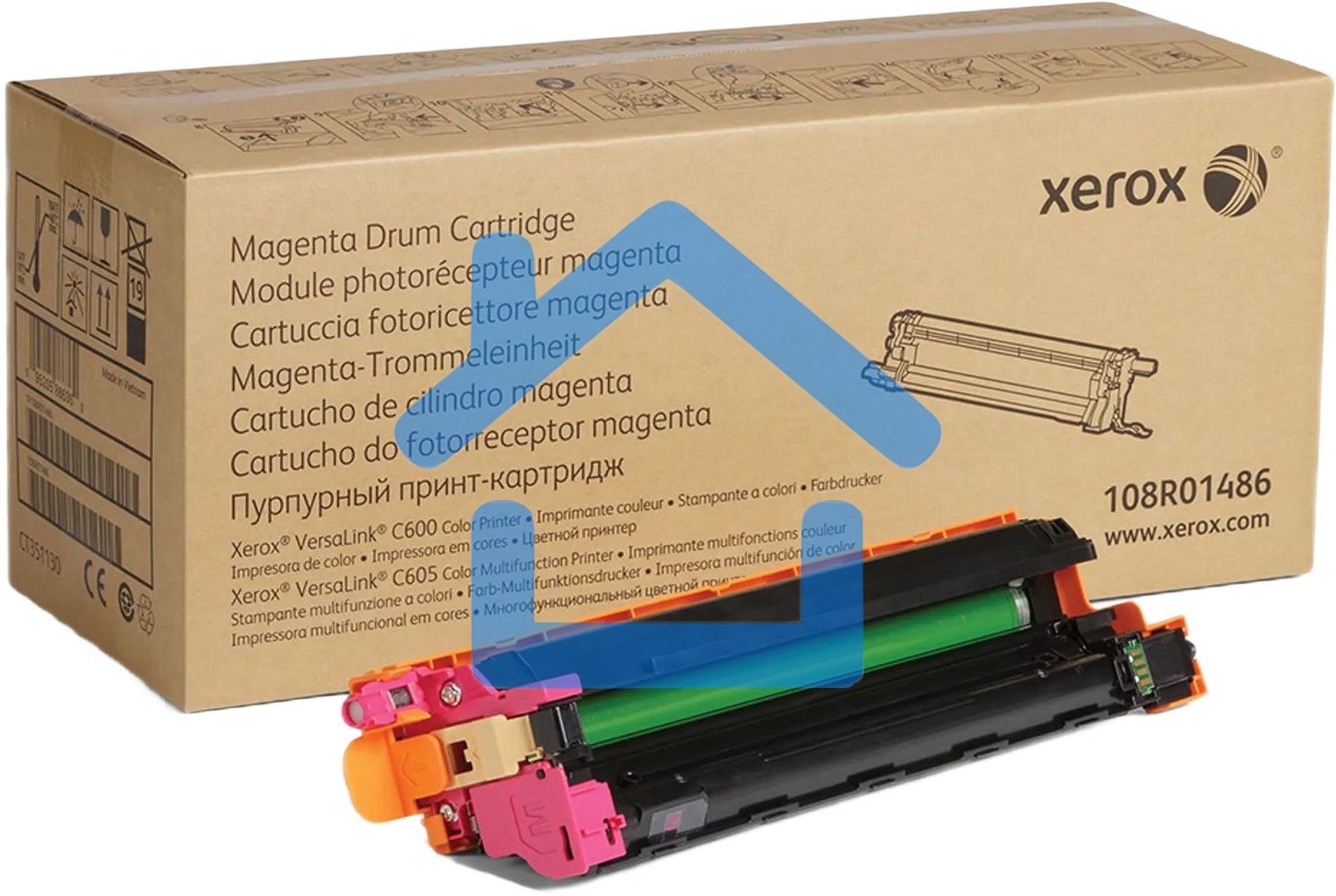 Блок фотобарабана Xerox 108R01486 для Xerox VersaLink C600DN C600, C600N