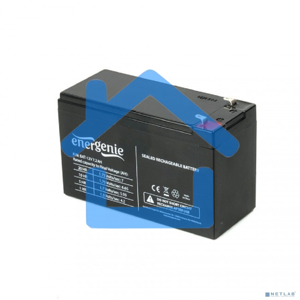 Аккумулятор для Источников Бесперебойного Питания Energenie BAT-12V7.2AH