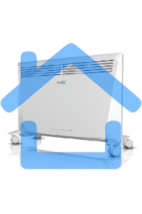 Конвектор Ballu Enzo BEC/EZMR-1000 белый, 1000 Вт, 15 м2, термостат