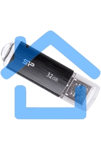 Флешка USB 32 Gb Silicon Power Ultima U02 (SP032 GbUF2U02V1K), USB 2.0, черный