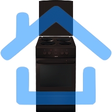 Плита электрическая Hansa FCEB53000 коричневый, конфорок 4 шт, духовка 69 л, 50 см x 85 см x 60 см