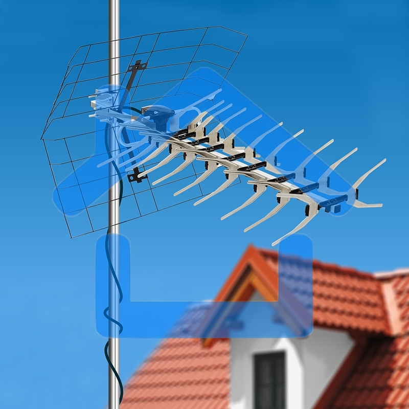 ТB антенна наружная для цифрового телевидения DVB-T2, RX-412 Rexant