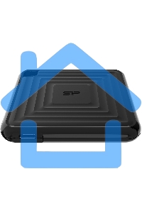 Твердотельный диск 1TB Silicon Power PC60, External, USB 3.2 Type-C R/W - 540/500 Mb/s черный