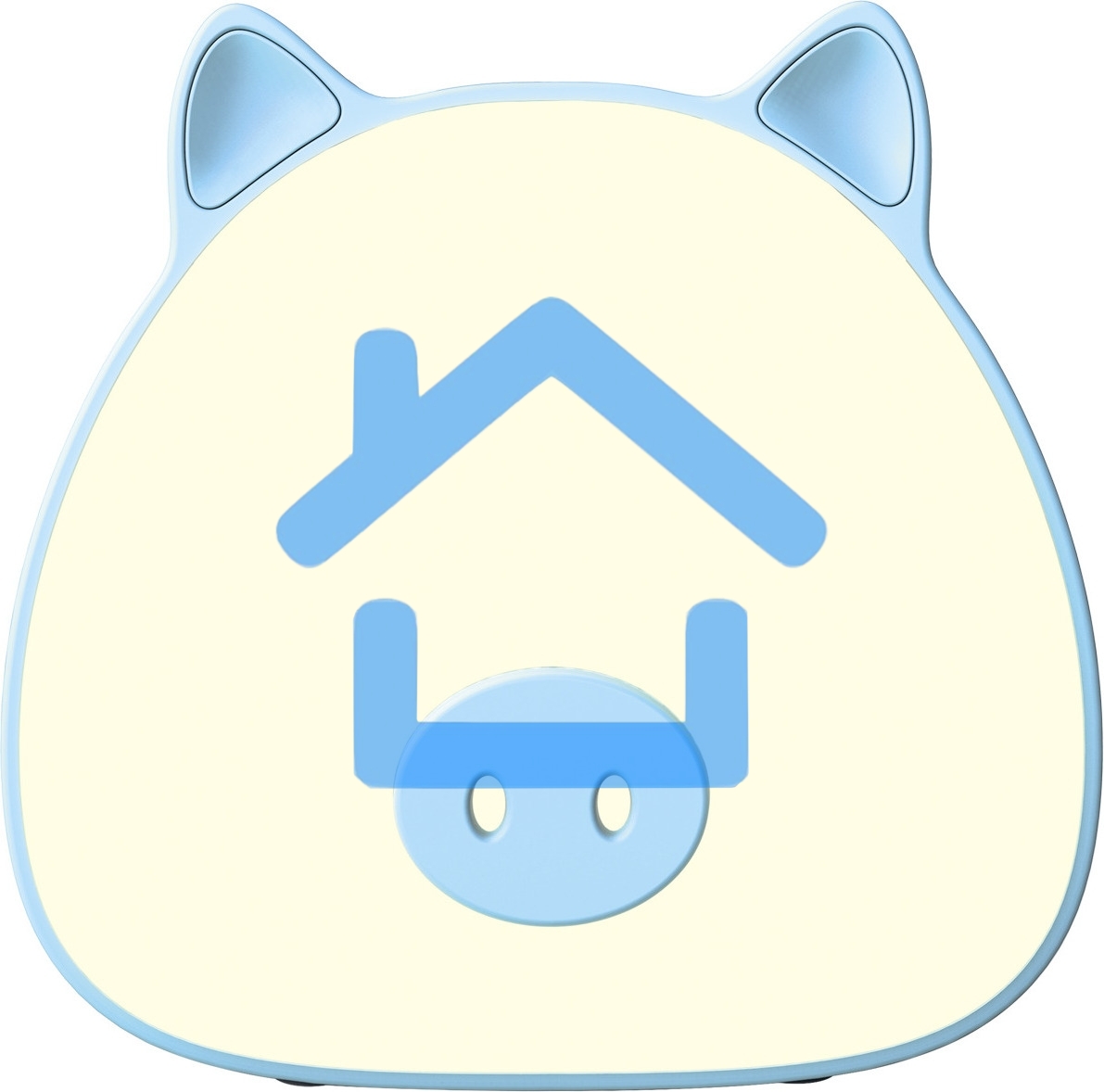 Ночник Gauss NN7036 поросенок голубой