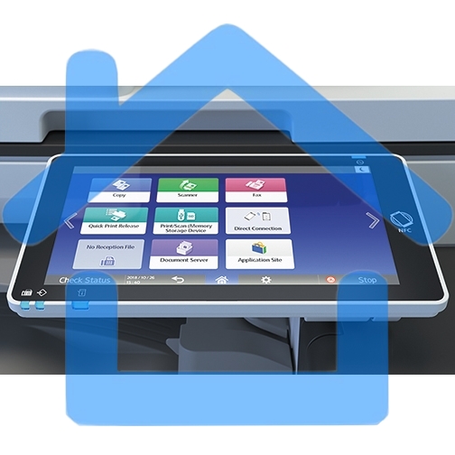 МФУ лазерное Ricoh IM 2500 (418832), A3, ч/б, печ. 25 стр/мин., скан. до 80 стр/мин., 1200 x 1200 dpi (печать) 600 x 600 dpi (скан.), USB, Ethernet