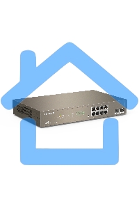 Коммутатор управляемый IP-COM G3310F, настенный, 1000 Мбит/сек, 8 port, SFPx2
